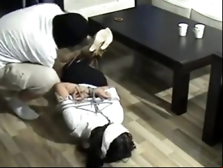 Asian Hogtied